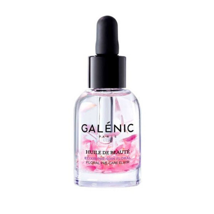 Galenic Huile De Beaute Elixir Pre-Soin Floral Λάδι Προσώπου για Αντιγήρανση & Ενυδάτωση με Έλαιο Jojoba 30ml