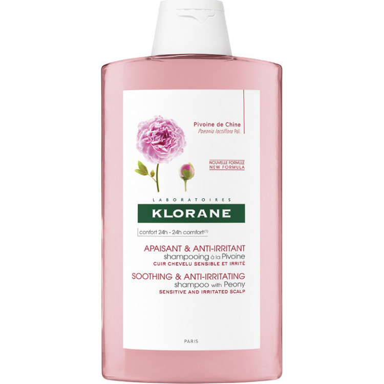 Klorane Peony Σαμπουάν Γενικής Χρήσης για Εύθραυστα Μαλλιά 400ml Klorane Peony Σαμπουάν Γενικής Χρήσης για Εύθραυστα Μαλλιά 400ml