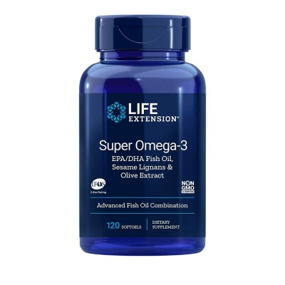 Life Extension Super Omega 3 120caps (Φικιωρης)