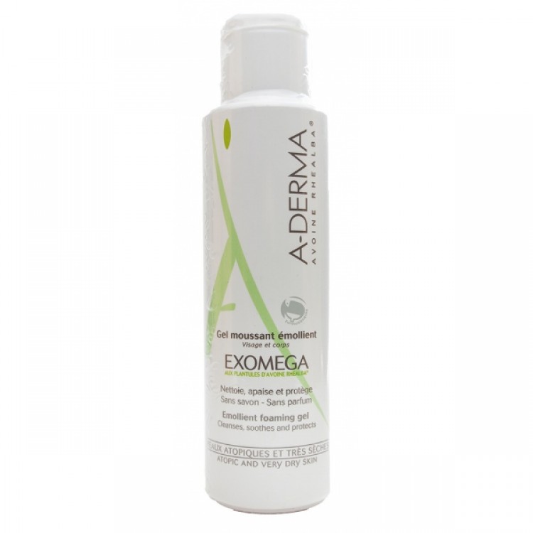 ADERMA Exomega Gel Moussant Emollient 500ml