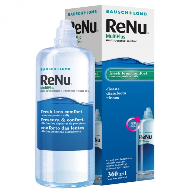 BAUSCH & LOMB RENU MULTIPLUS Υγρό Φακών Επαφής 360ML BAUSCH & LOMB RENU MULTIPLUS Υγρό Φακών Επαφής 360ML