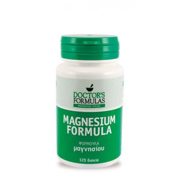 Doctor's formulas Magnesium formula 500mg 120 δισκία