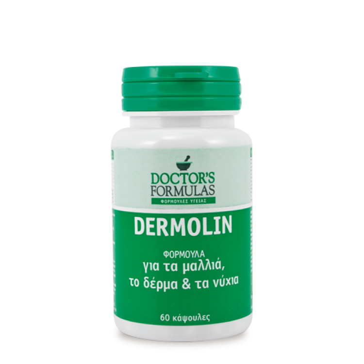 Doctor's Formulas Dermolin Φόρμουλα για Μαλλιά, Δέρμα και Νύχια 60 κάψουλες