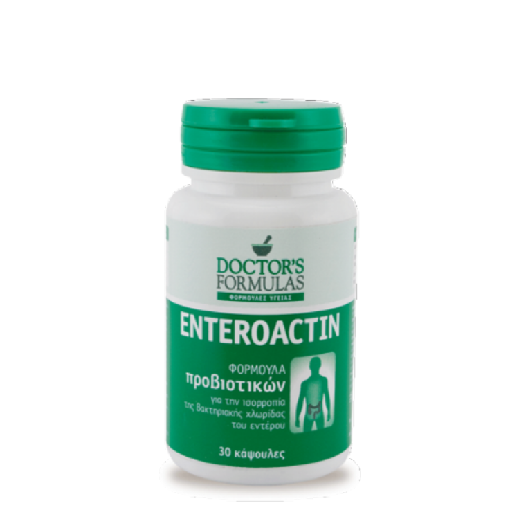 Doctor's Formulas Enteroactin Φόρμουλα Προβιοτικών 30 κάψουλες