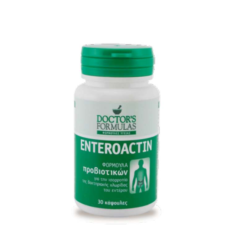 Doctor's Formulas Enteroactin Φόρμουλα Προβιοτικών 30 κάψουλες Doctor's Formulas Enteroactin Φόρμουλα Προβιοτικών 30 κάψουλες
