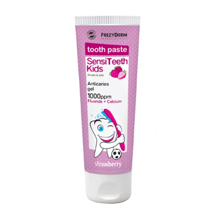 FREZYDERM SENSITEETH KIDS TOOTHPASTE 1000ppm 50ML FREZYDERM SENSITEETH KIDS TOOTHPASTE 1000ppm 50ML