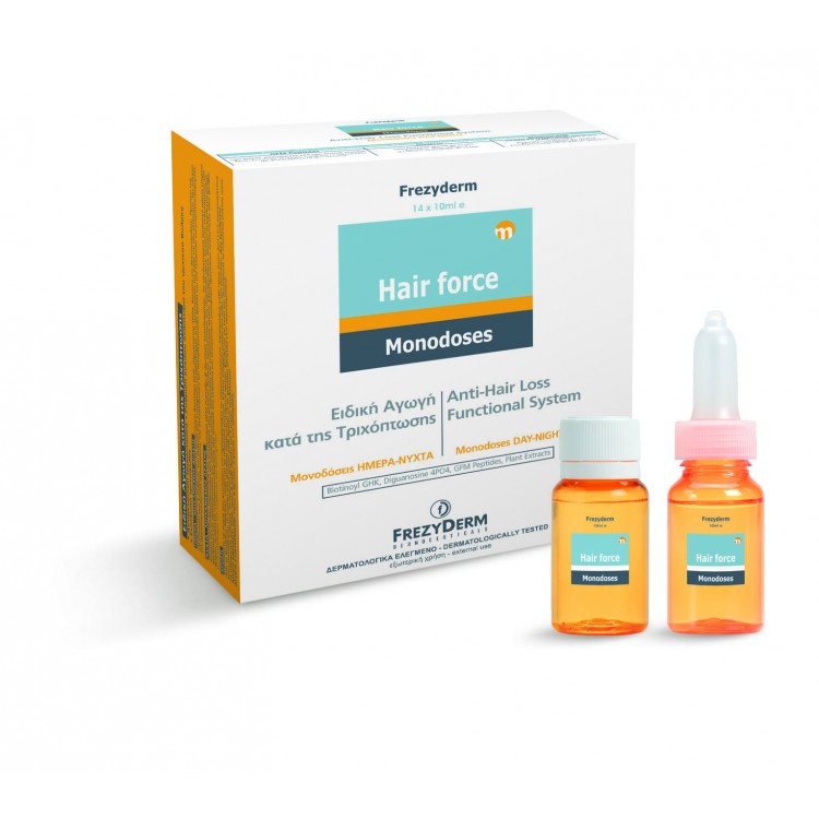 FREZYDERM HAIR FORCE MONODOSE DAY/NIGHT 14 * 10ML FREZYDERM HAIR FORCE MONODOSE DAY/NIGHT 14 * 10ML