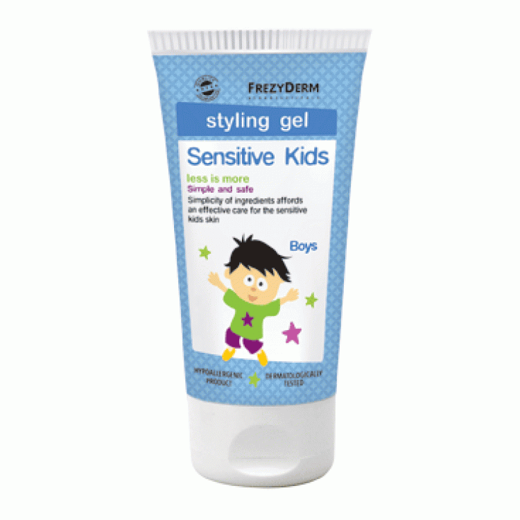FREZYDERM SENSITIVE KIDS HAIR STYLING GEL FOR BOYS 100ML FREZYDERM SENSITIVE KIDS HAIR STYLING GEL FOR BOYS 100ML