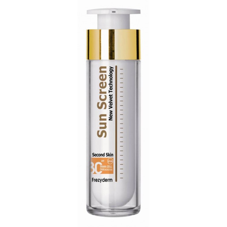 FREZYDERM SUN SCREEN VELVET SECOND SKIN FACE CREAM SPF30 50ML