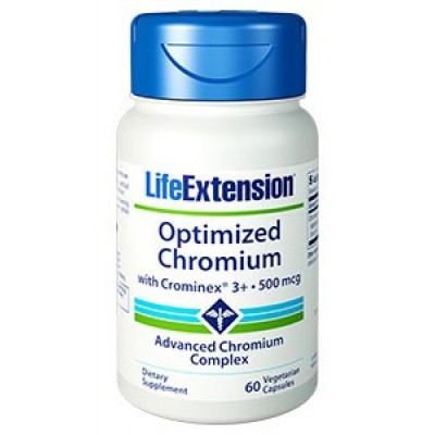 Life Extension optimized with Cromimex 3+ 500 mg 60 caps (Φικιωρης)