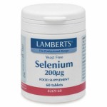 LAMBERTS SELENIUM 200MCG 60 TABLETS LAMBERTS SELENIUM 200MCG 60 TABLETS