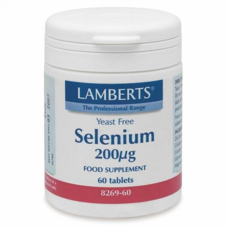 LAMBERTS SELENIUM 200MCG 60 TABLETS LAMBERTS SELENIUM 200MCG 60 TABLETS