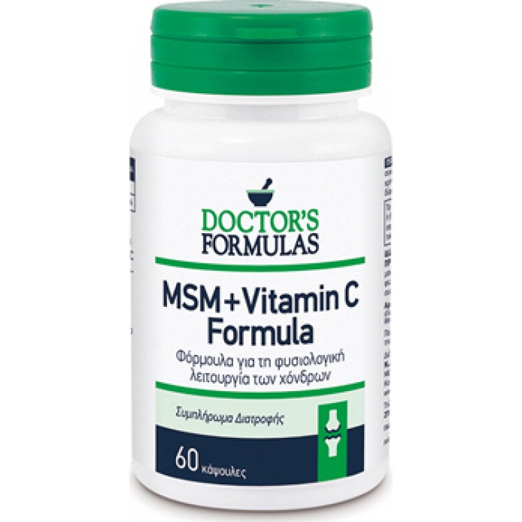 Doctor's formula MSM + Vitamin C 60 Caps