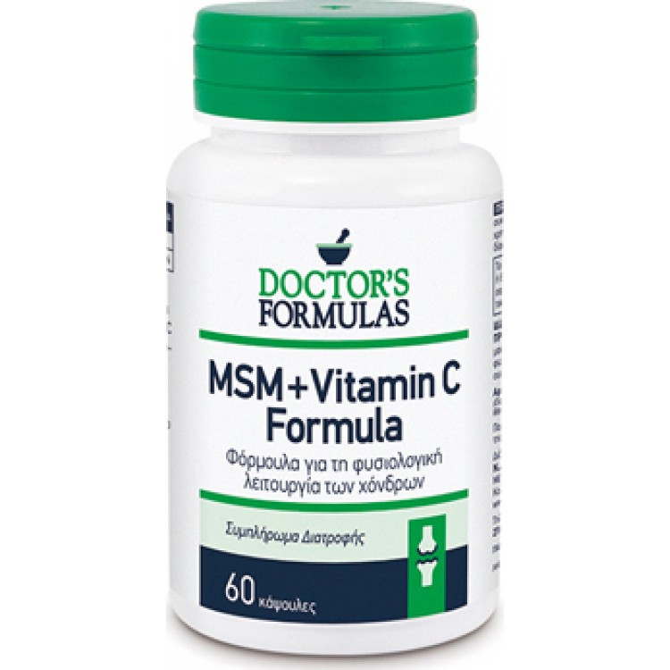 Doctor's formula MSM + Vitamin C 60 Caps Doctor's formula MSM + Vitamin C 60 Caps