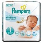 Pampers New Baby Newborn No 1 (2-5 KG) 23τμχ