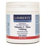 LAMBERTS VITAMIN C TIME RELEASE 1500MG 120TABS LAMBERTS VITAMIN C TIME RELEASE 1500MG 120TABS