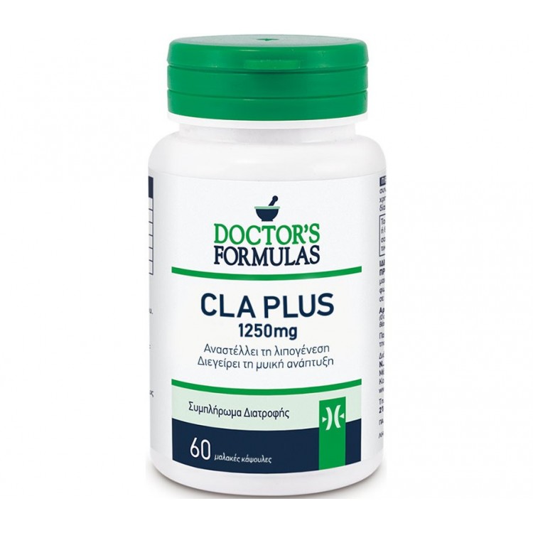Doctor's Formulas Cla Plus 1250mg 60 soft caps Doctor's Formulas Cla Plus 1250mg 60 soft caps
