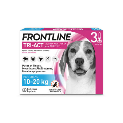 Frontline  Tri-Act M από 10 έως 20 kg – Κατά των ψύλλων – 3 πιπέτες ΡΩΤΗΣΤΕ ΓΙΑ ΤΟ ΠΡΟΙΟΝ ΣΤΟ 2177060500