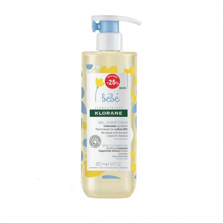 Klorane Bebe Gel Lavant Doux 500ml Klorane Bebe Gel Lavant Doux 500ml