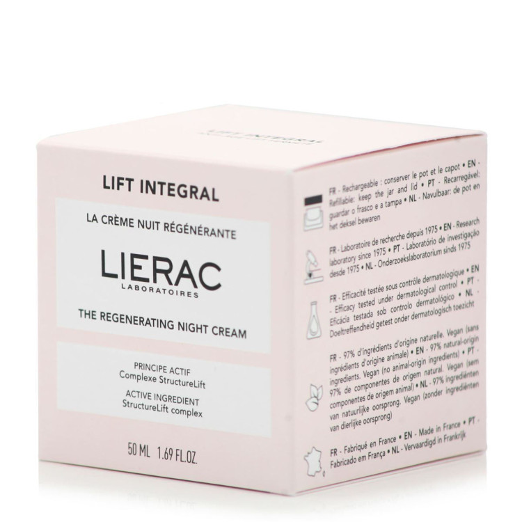 Lierac Lift Integral Κρέμα Προσώπου & Λαιμού Νυκτός με Υαλουρονικό Οξύ για Αντιγήρανση & Σύσφιξη 50ml Lierac Lift Integral Κρέμα Προσώπου & Λαιμού Νυκτός με Υαλουρονικό Οξύ για Αντιγήρανση & Σύσφιξη 50ml