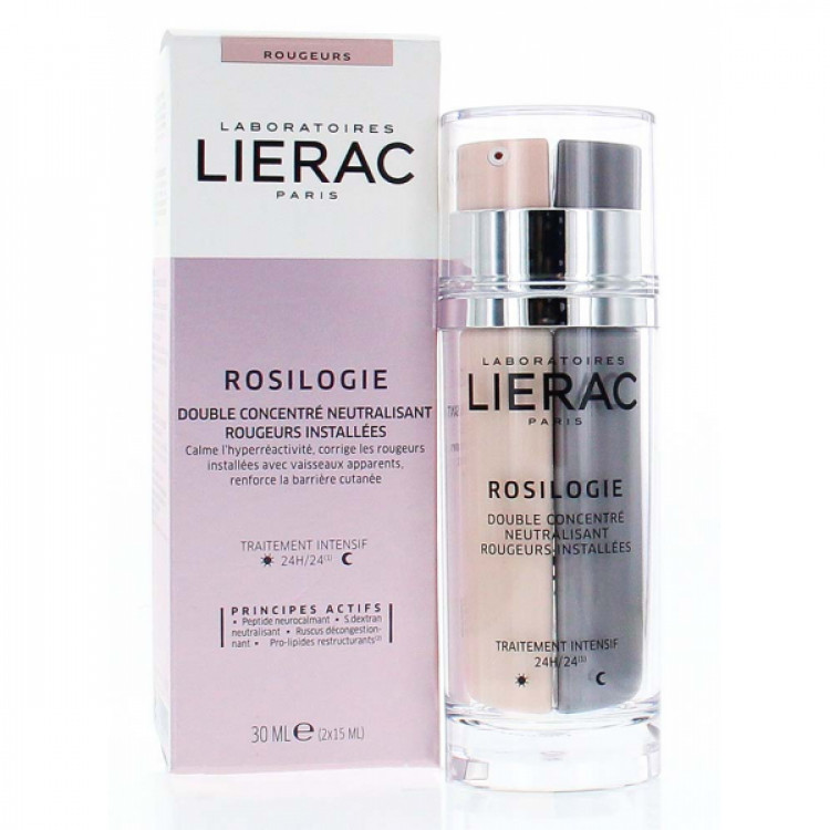 Lierac Rosilogie Double Concentrate Persistent Redness Neutralizing, Διπλό Συμπύκνωμα Διόρθωσης της Ερυθρότητας 30ml Lierac Rosilogie Double Concentrate Persistent Redness Neutralizing, Διπλό Συμπύκνωμα Διόρθωσης της Ερυθρότητας 30ml